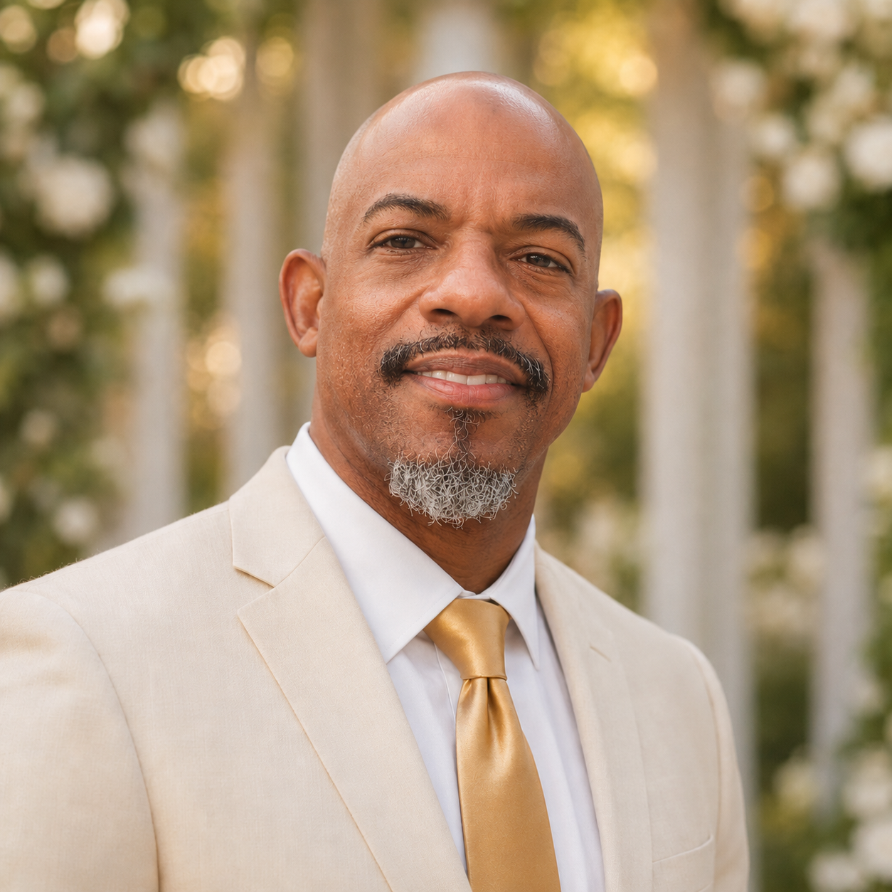 Terrence 'TJ' Boutte, ordained wedding officiant